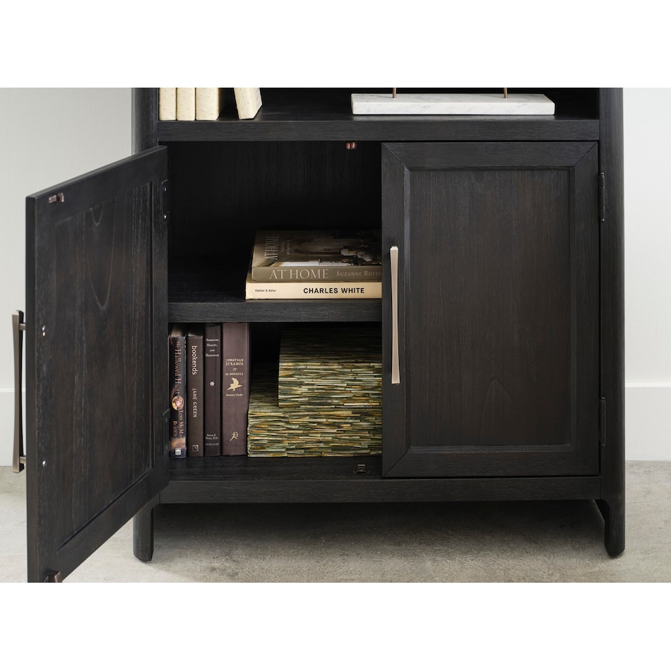 aspn brown bookcase mink  