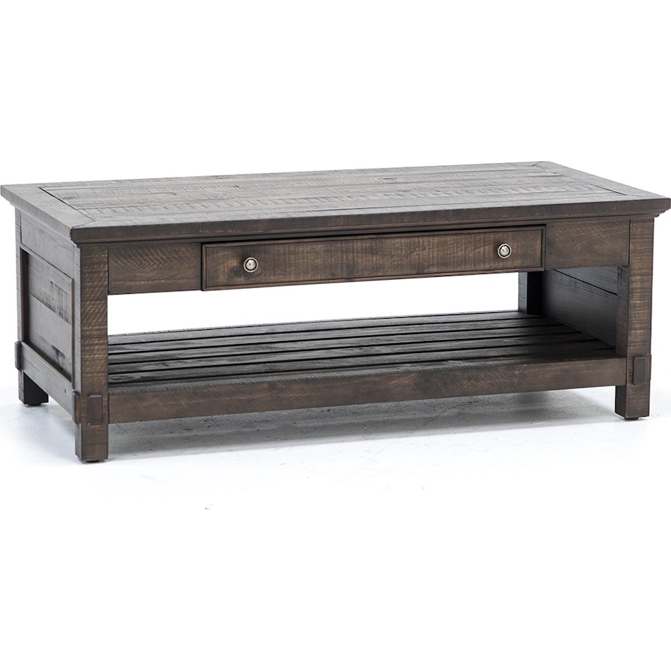 aspn brown cocktail table   