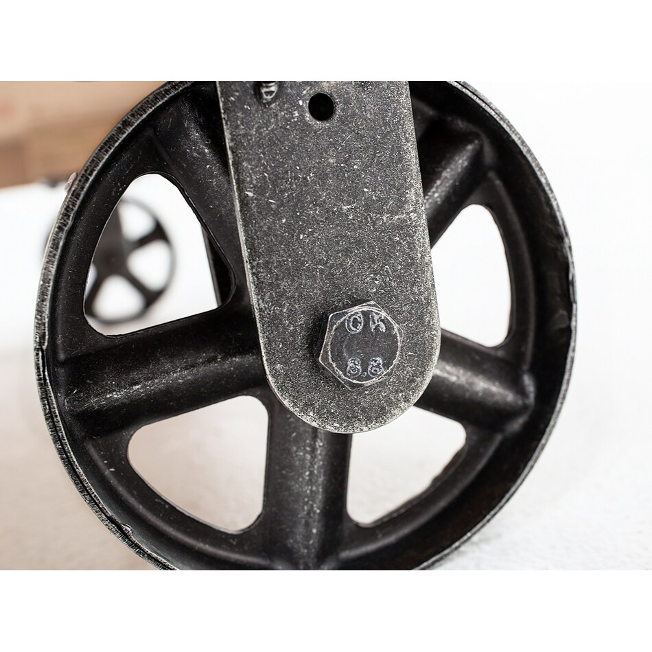 aspn brown cocktail table   