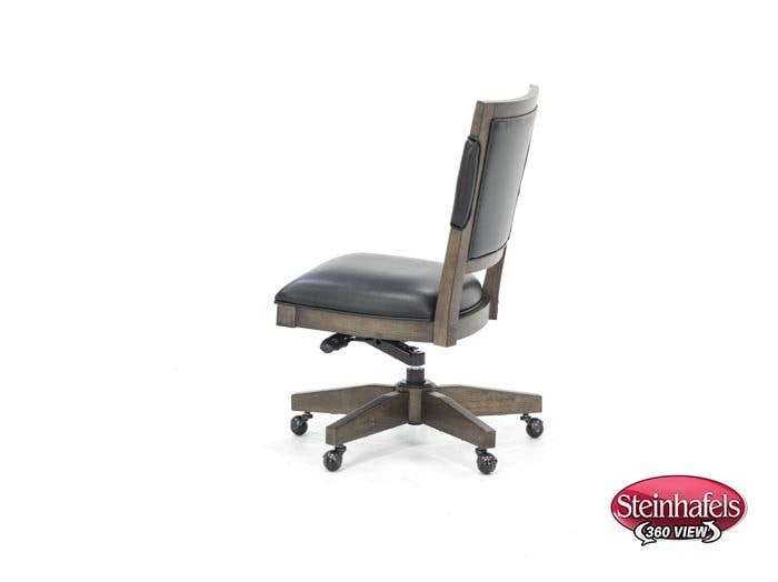 aspn brown desk chair  image   