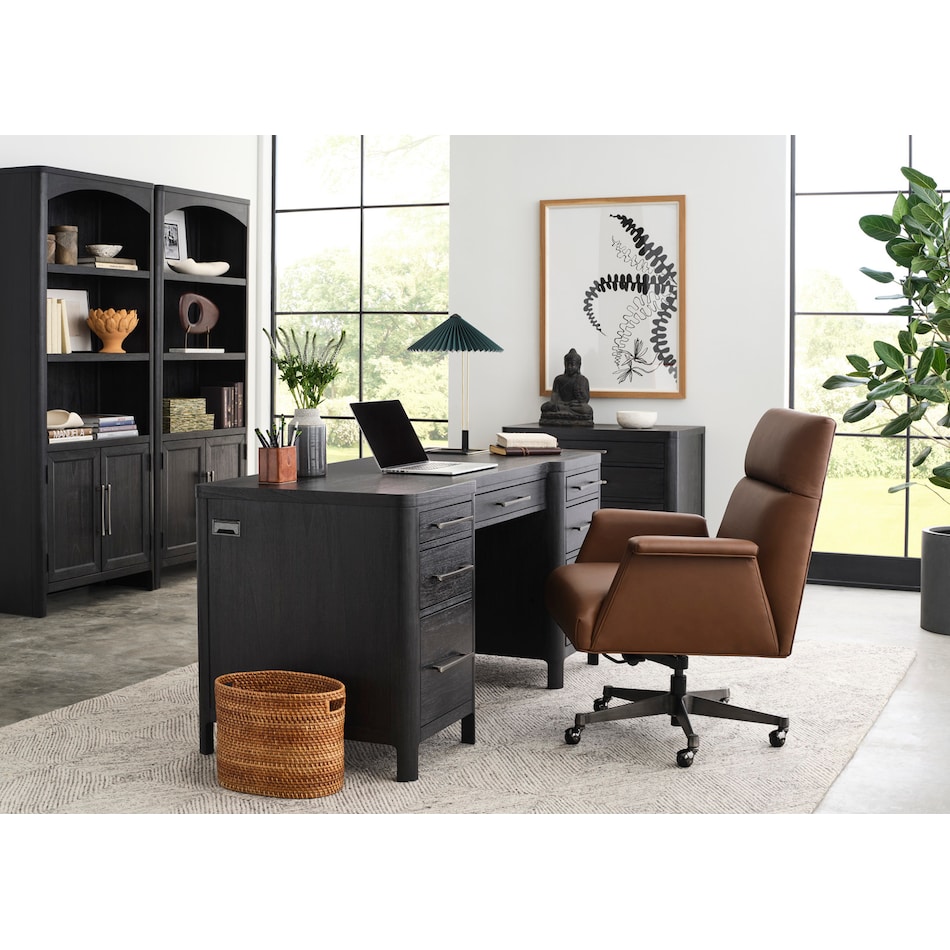 aspn brown desk mink  