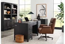 aspn brown desk mink  