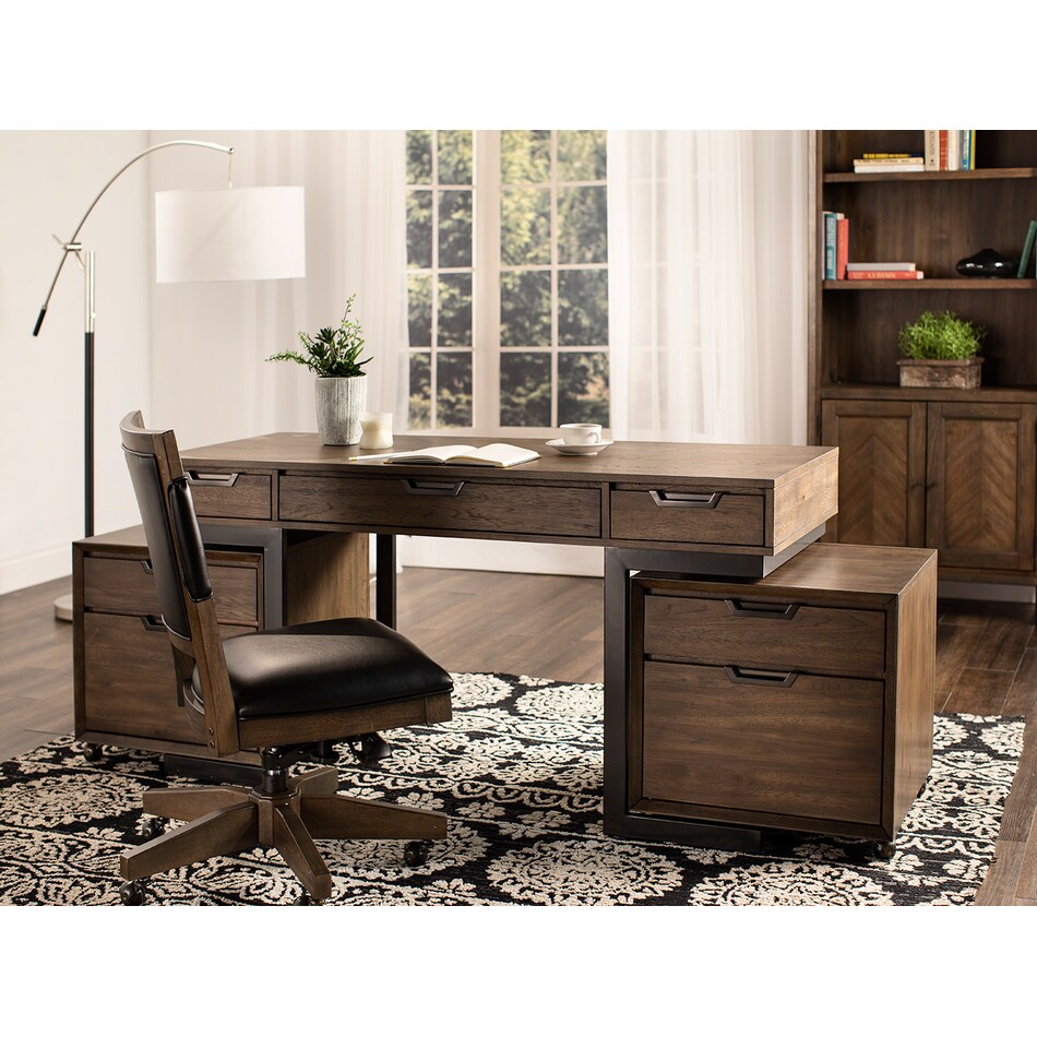 aspn brown desk lifestyle image   