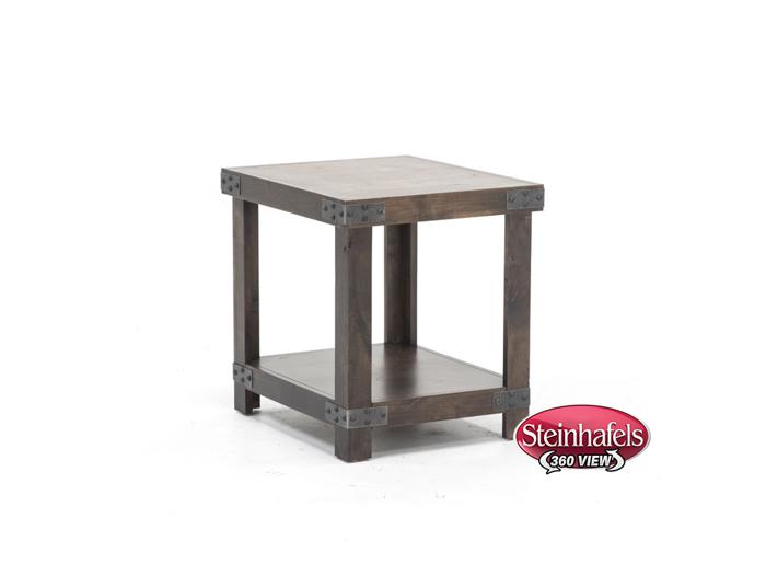 aspn brown end table  image   