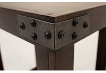 aspn brown end table   