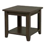 aspn brown end table grv  