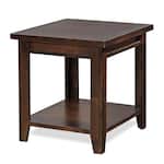 aspn brown end table grv  