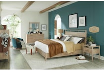 aspn brown king bed package kpk  