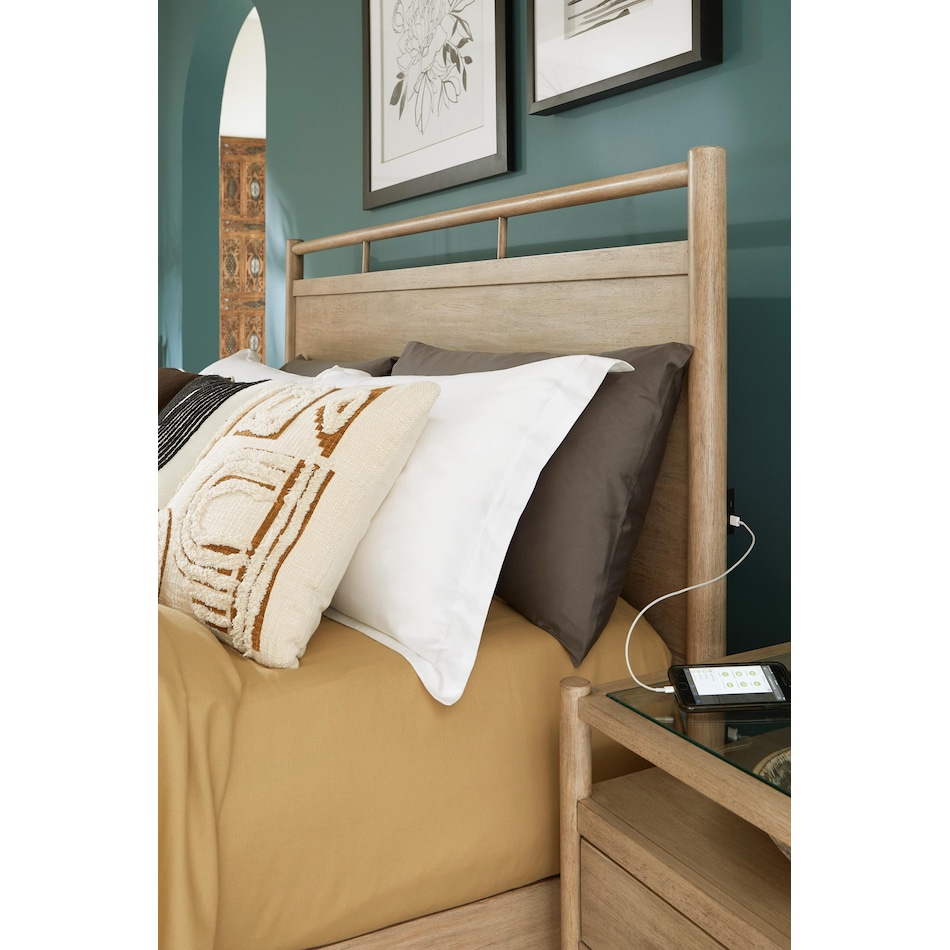 aspn brown king bed package kpk  