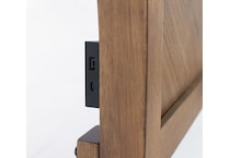 aspn brown king bed package skp  