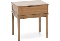aspn brown single drawer   