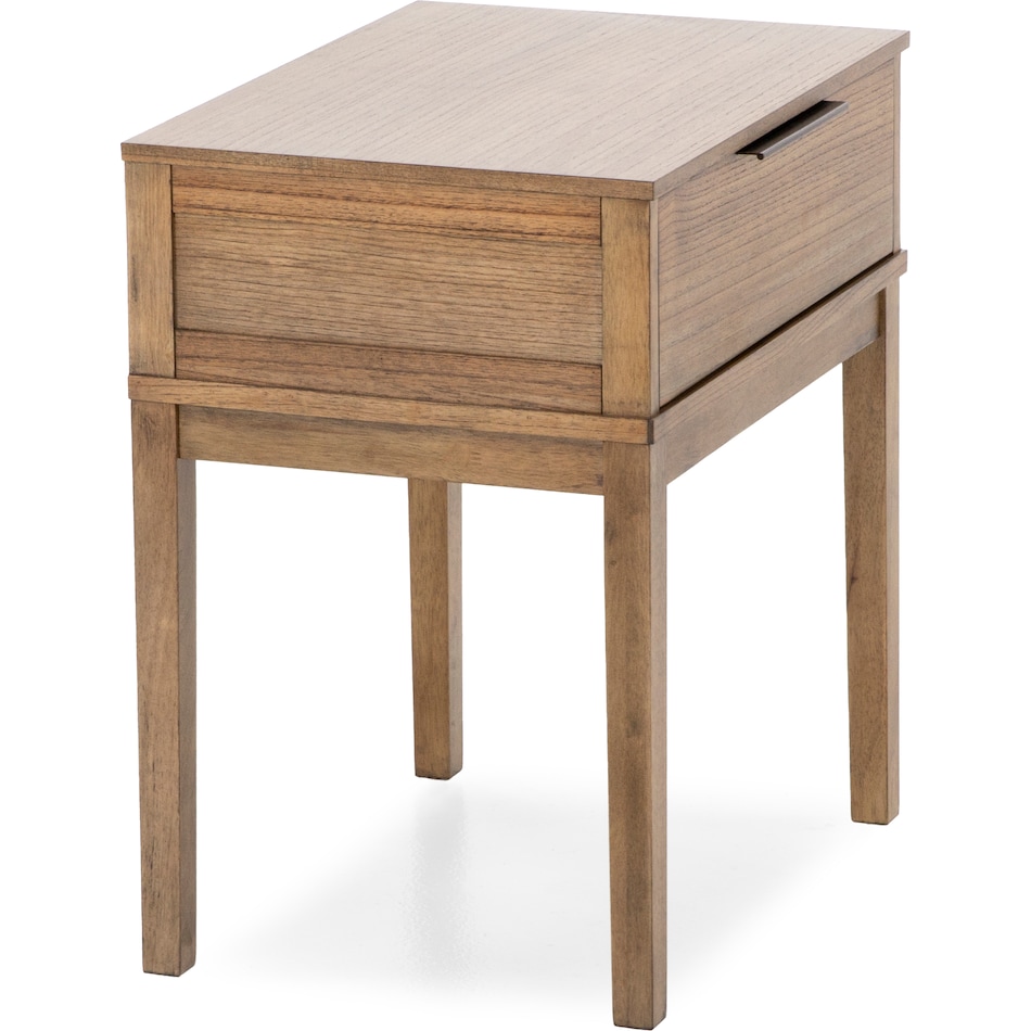 aspn brown single drawer   