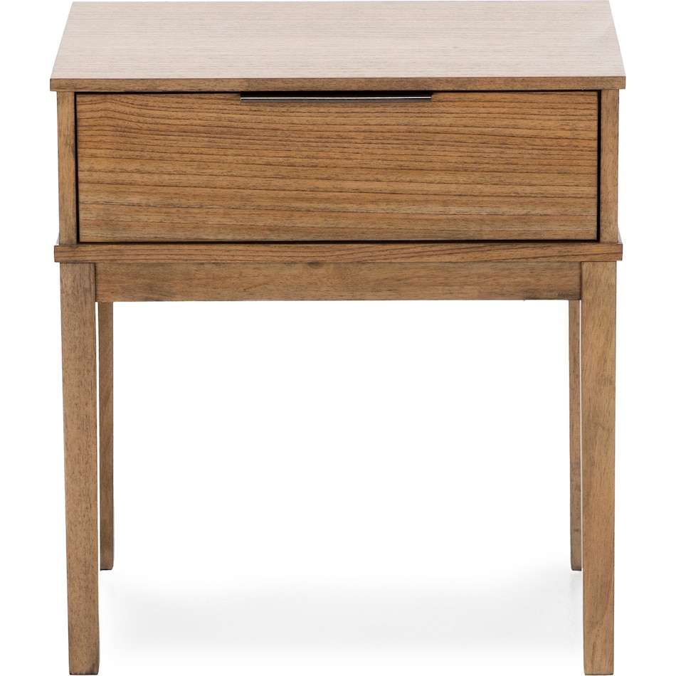 aspn brown single drawer   