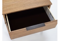aspn brown single drawer   