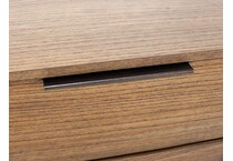 aspn brown single drawer   