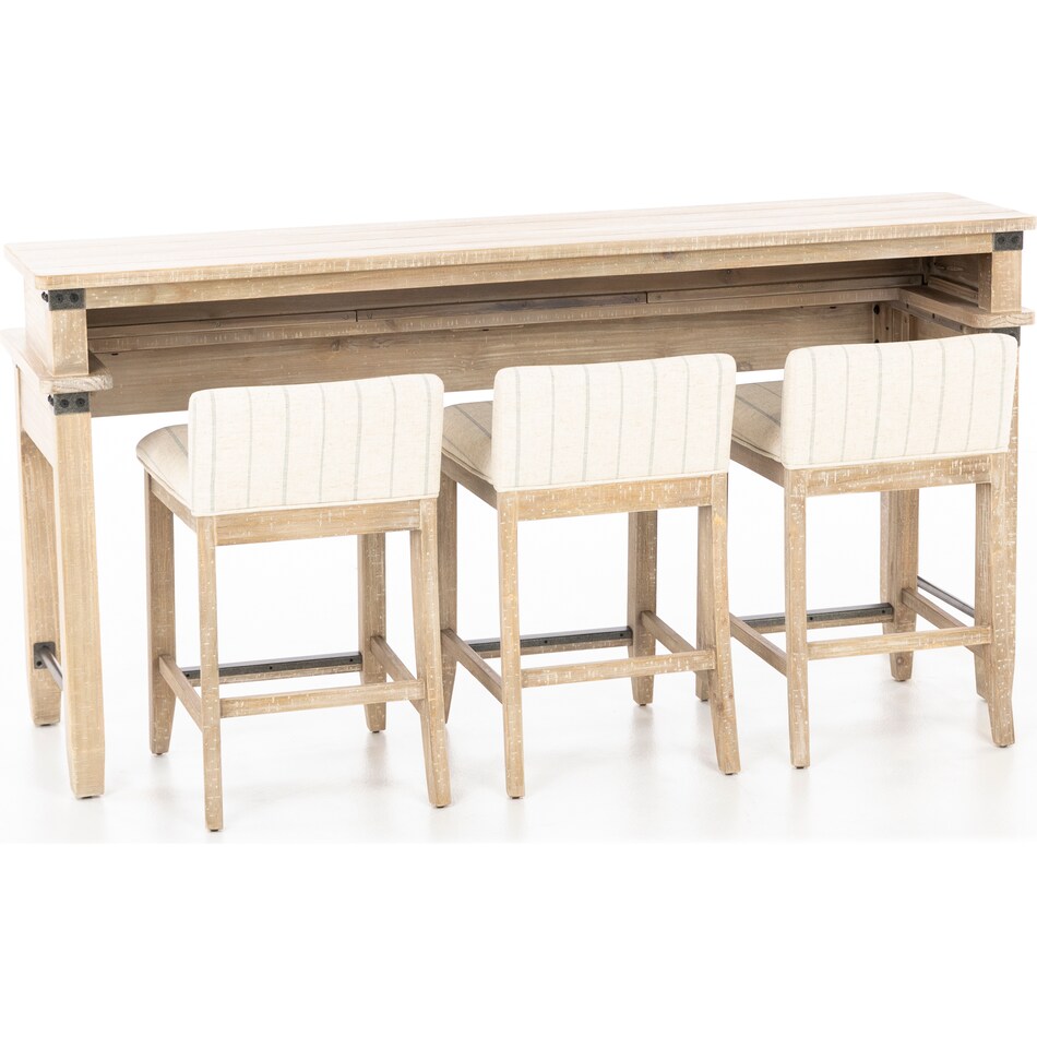 aspn brown sofa table found  