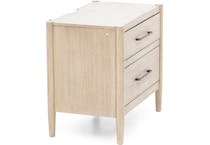 aspn brown two drawer   