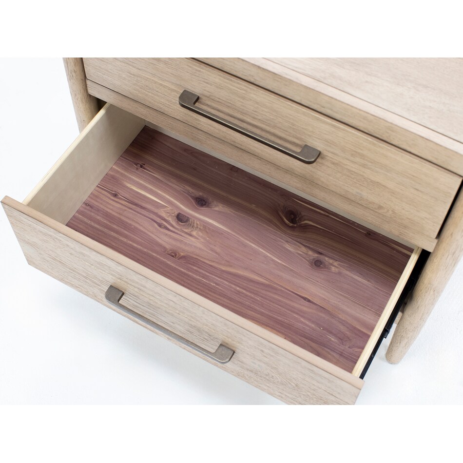 aspn brown two drawer   