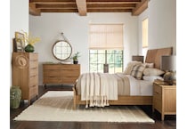 aspn brown two drawer   