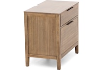 aspn brown two drawer   