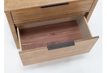 aspn brown two drawer   
