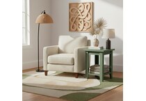 aspn green chairside table grv  