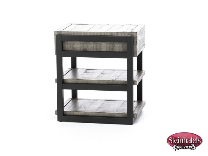 aspn grey chairside table  image grays  