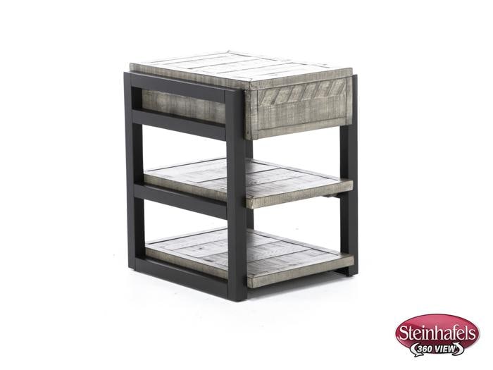 aspn grey chairside table  image grays  