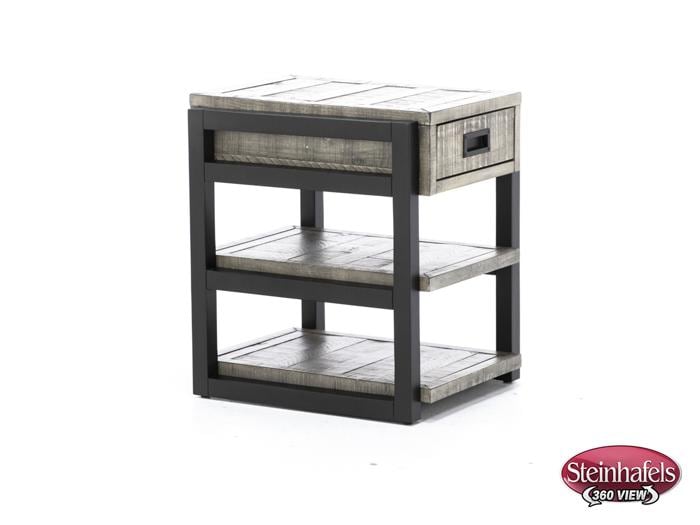 aspn grey chairside table  image grays  