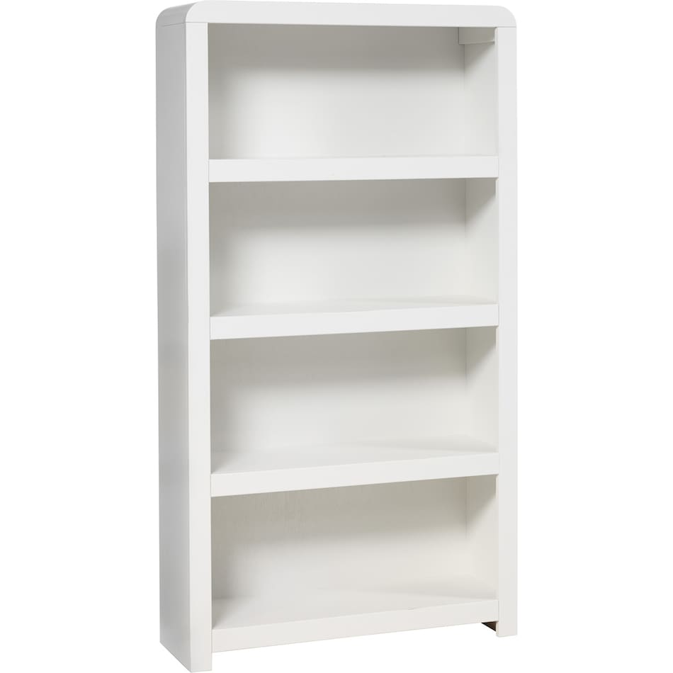 aspn white bookcase ess  