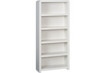 aspn white bookcase ess  