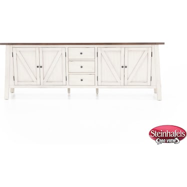 Harbor 96" Prairie White Console