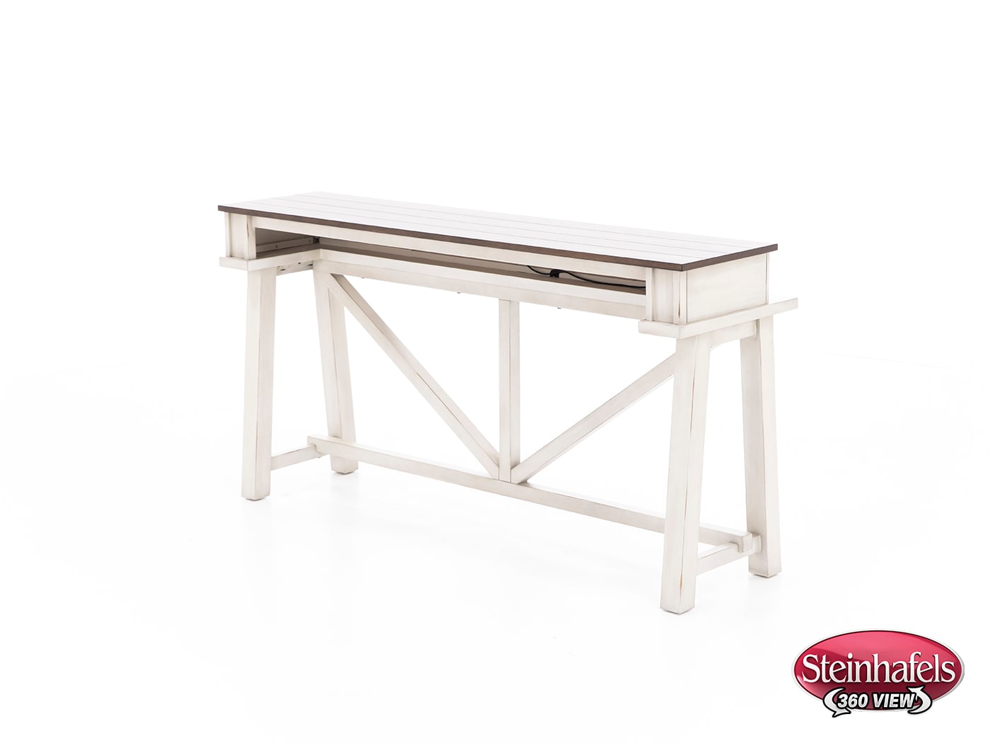 aspn white sofa table  image farmh  