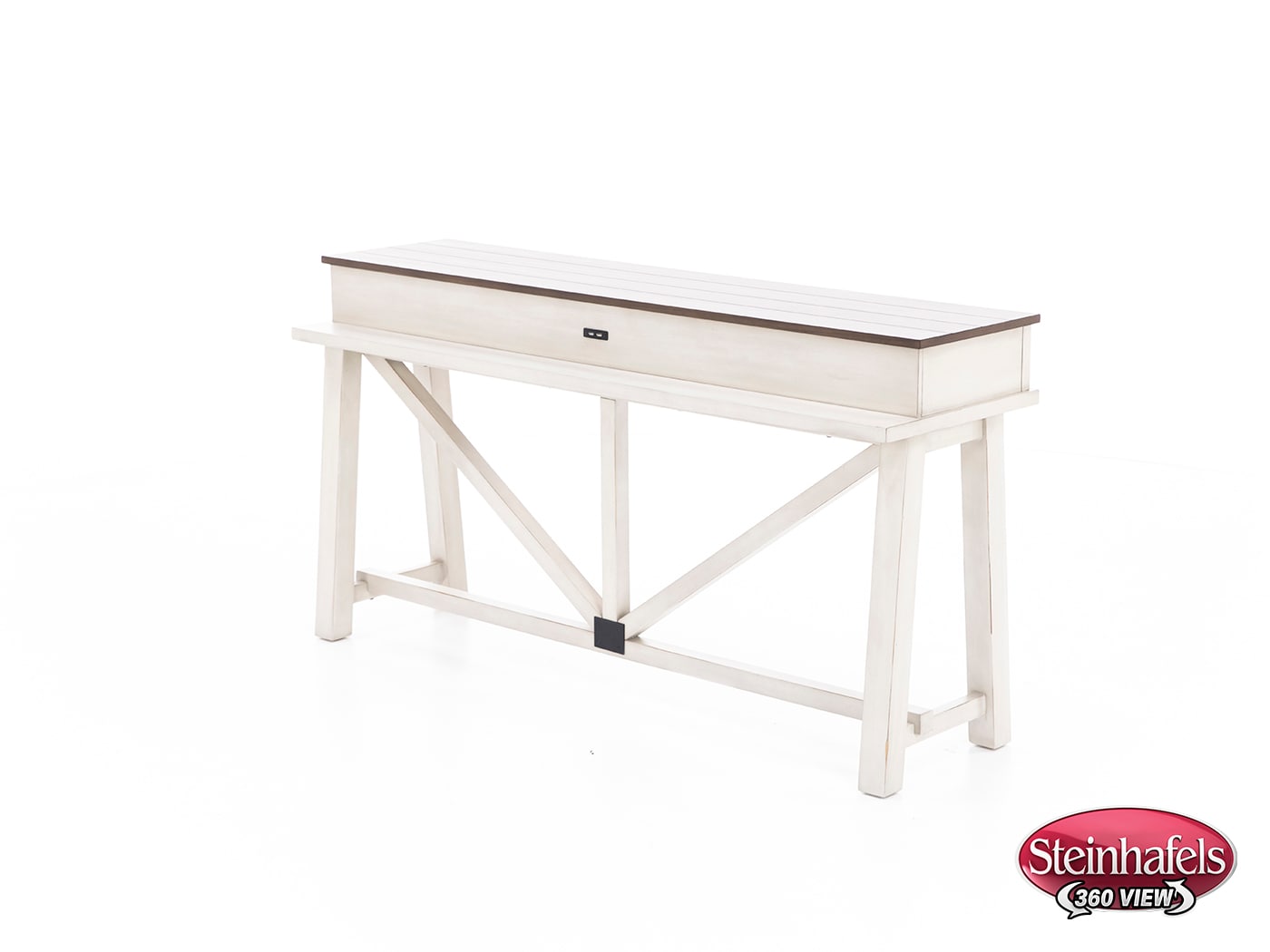 aspn white sofa table  image farmh  