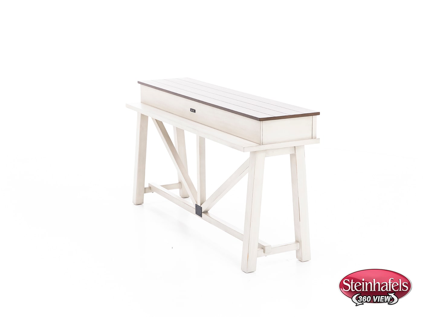 aspn white sofa table  image farmh  