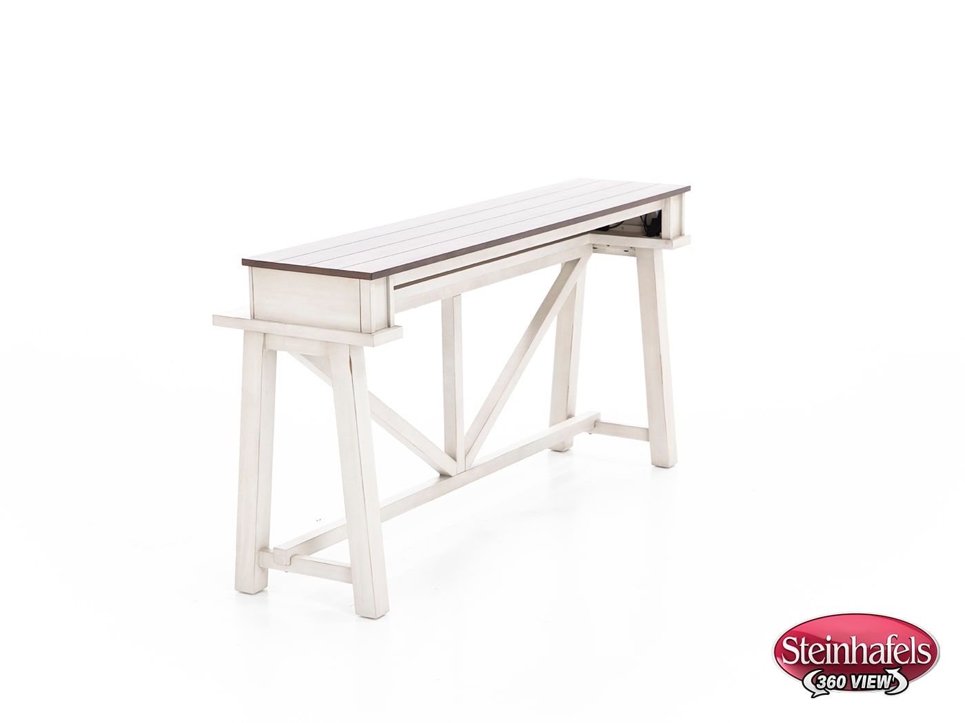 aspn white sofa table  image farmh  