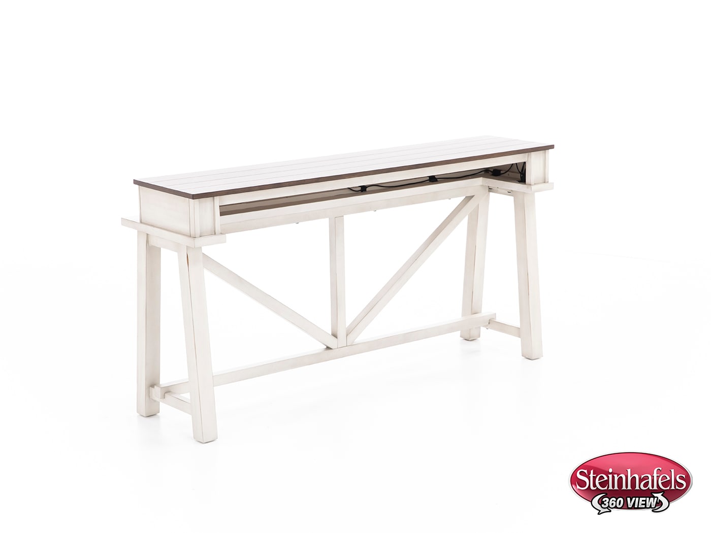 aspn white sofa table  image farmh  