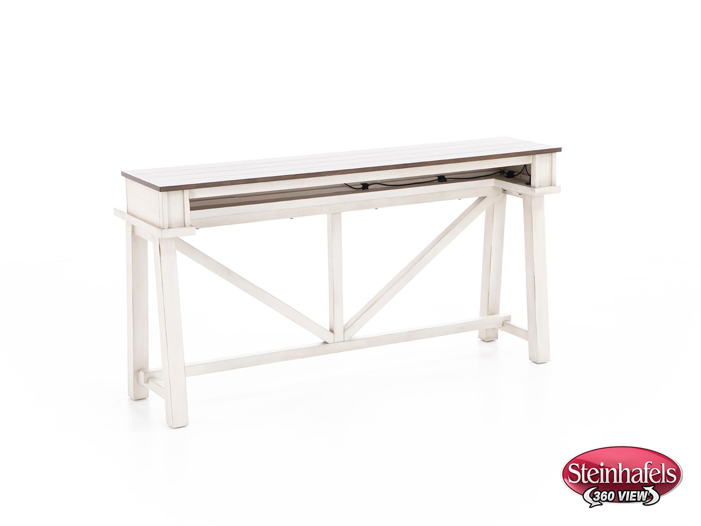 aspn white sofa table  image farmh  