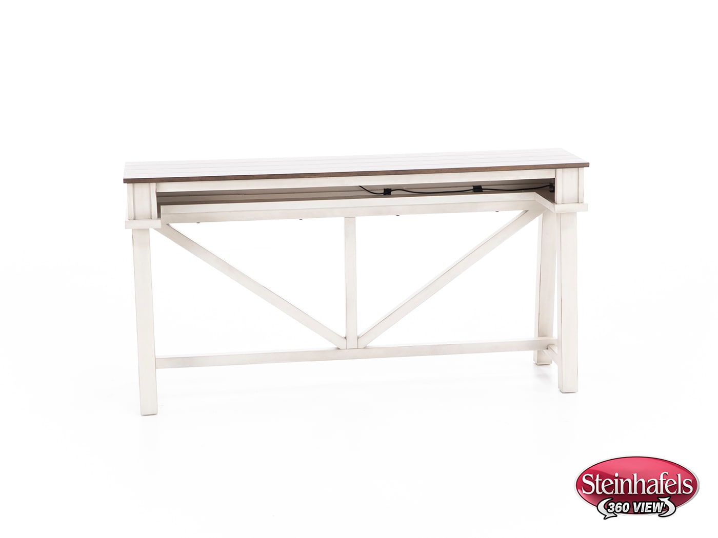 aspn white sofa table  image farmh  