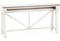 aspn white sofa table farmh  