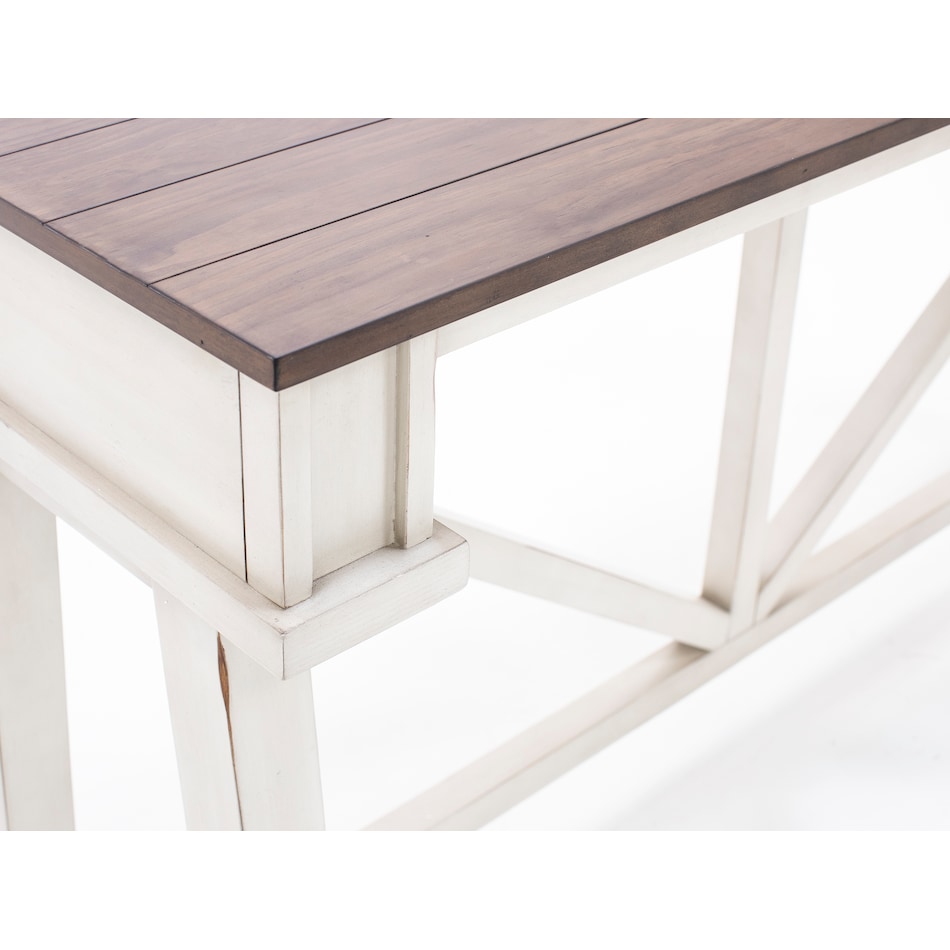 aspn white sofa table farmh  