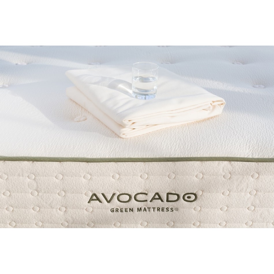 avocado white twin xl   