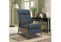barc blue recliner z  