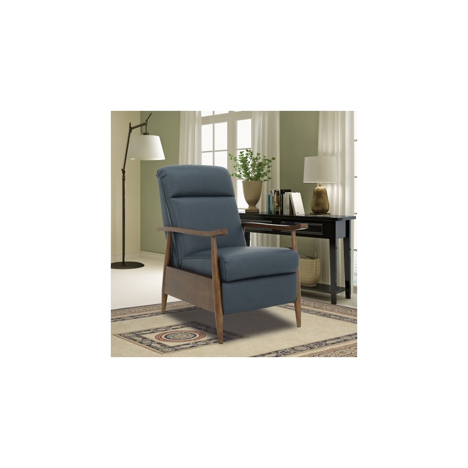 barc blue recliner z  