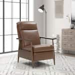barc brown recliner mto  