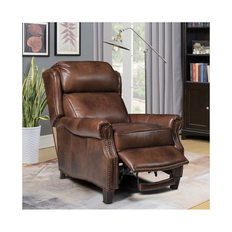 barc brown recliner z  