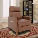 barc brown recliner   