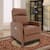 barc brown recliner   