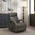 barc grey recliner z  