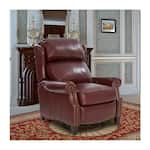 barc red recliner   